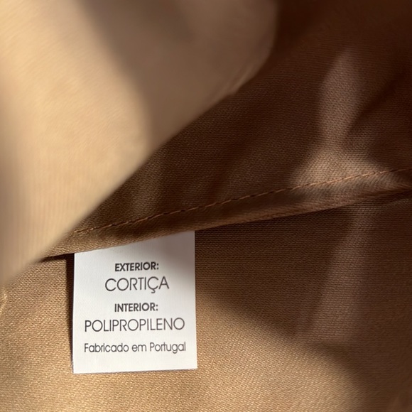 Small whimsical bag made of Cortça (Cork) from Portugal. - Picture 3 of 5